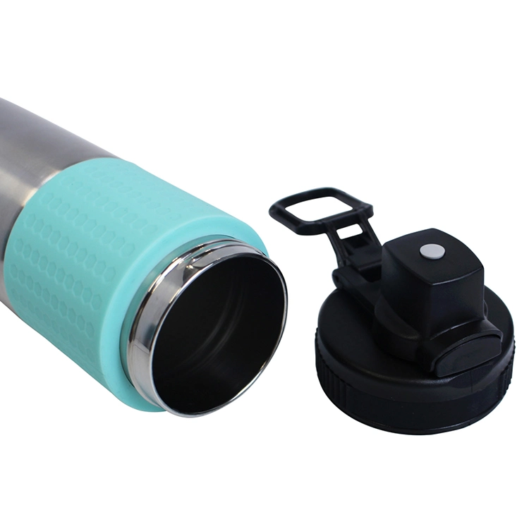 Premium 500ml Double Wall 304 Stainless Steel Flip Lock Water Bottle vacuum Flask for Outdoor