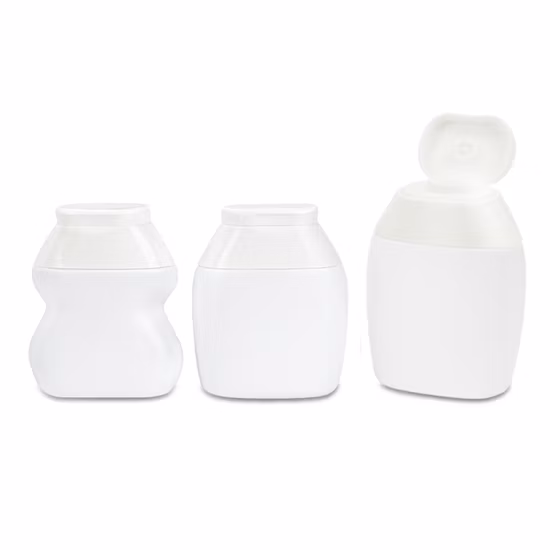 플립 탑 캡이 있는 60 Ml 60ml 2 Oz 2oz 스퀴즈 워터 인핸서 플라스틱 병